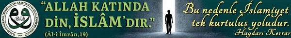 Allah (c.c) İndinde Din İslamdır (Aliimran 19) Bu Nedenle İslamiyet tek kurtuluş yoludur.